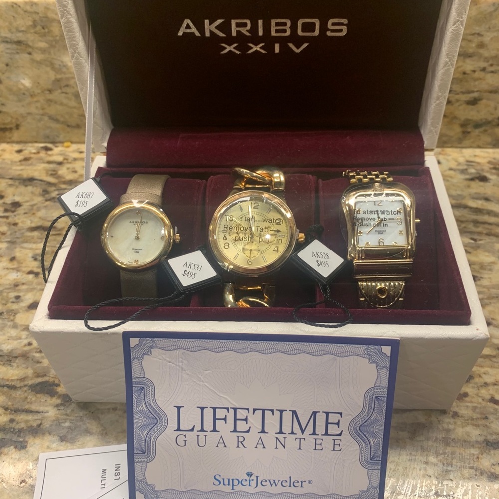AKRIBOS XXIV watch set! :)